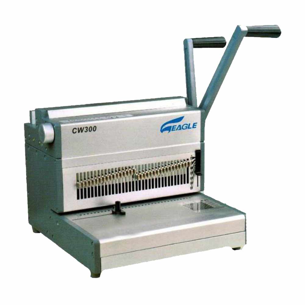 Eagle CW 300 Manual Binding Machine – Heavy‑Duty A4 Paper Binder for Offices & Print Shops