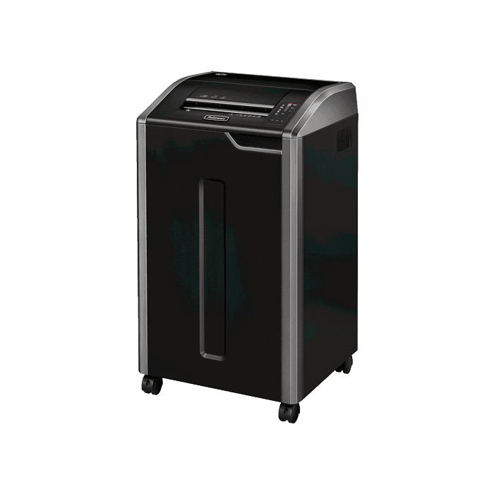 Fellowes Powershred 425i Commercial Strip-Cut Shredder – 38-Sheet Capacity, 7/32" Strip Cut, Continuous Duty