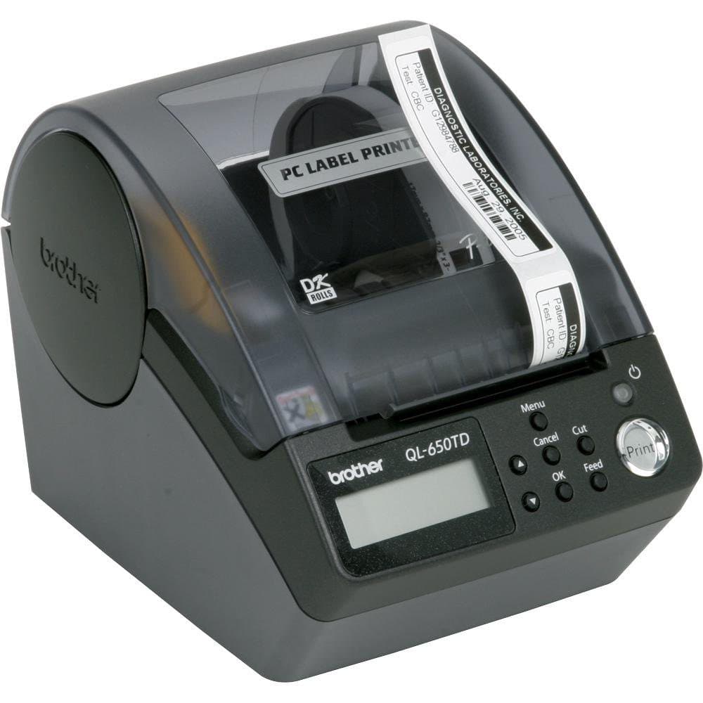 Brother QL-650TD Label Printer, Time & Date Stamp