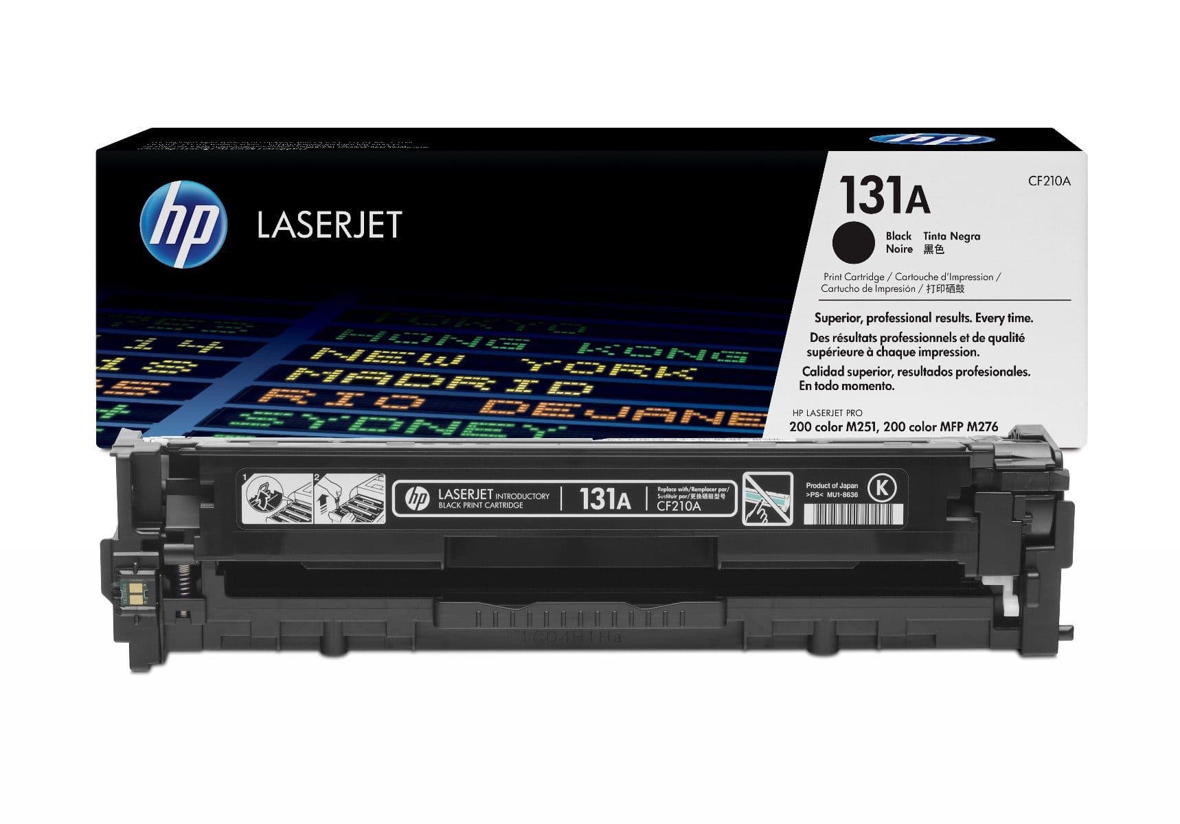 HP 131A Black Toner Cartridge – Original LaserJet CF210A | Genuine HP Cartridge for Crisp, Professional Printing 2
