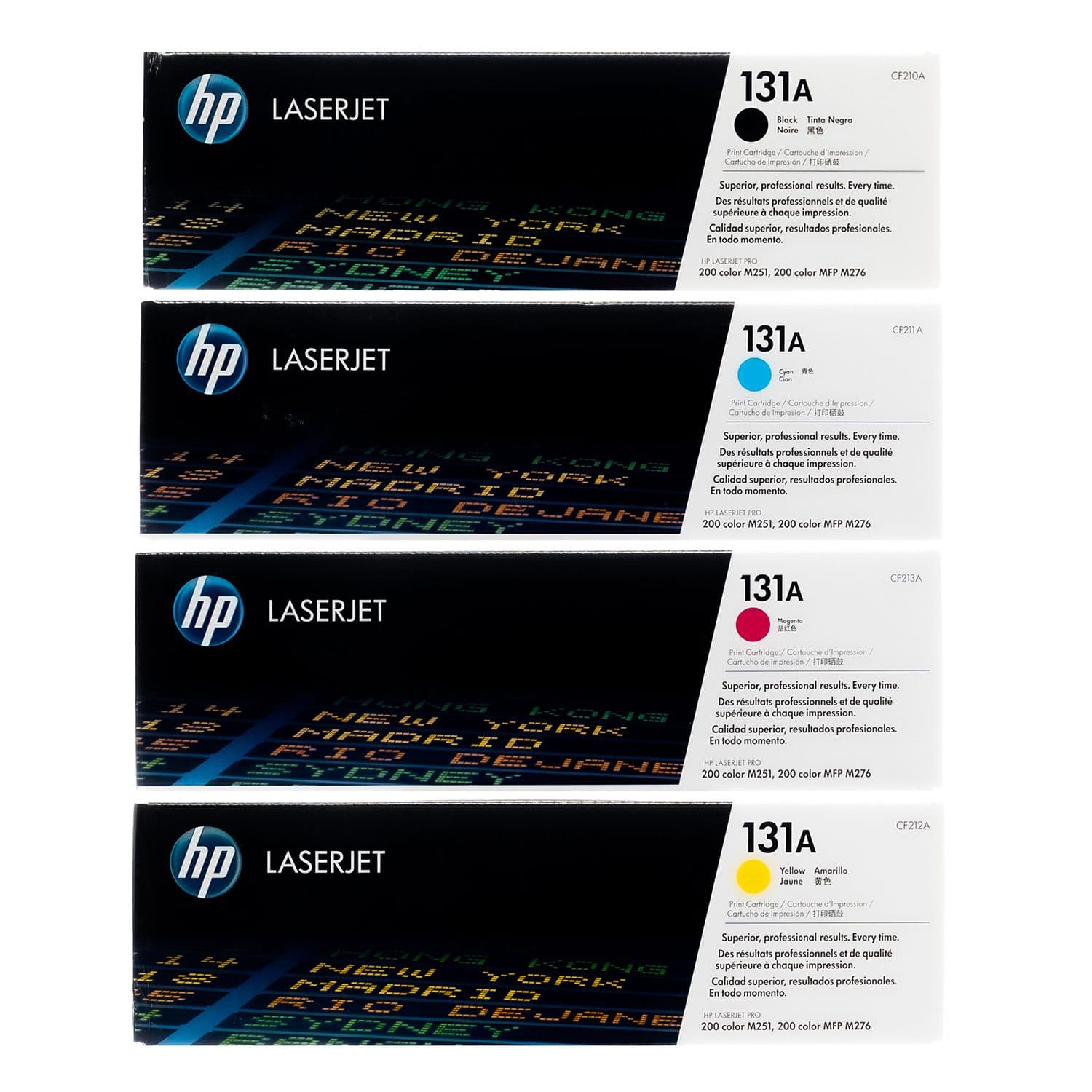 HP 131A Black Toner Cartridge – Original LaserJet CF210A | Genuine HP Cartridge for Crisp, Professional Printing