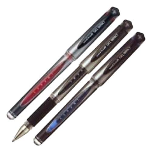 Uni-Ball UM-153S Blue Gel Pen – Bold 1.0mm Rollerball, Pack of 12 Smooth Pigment-Based Ink Pens for Office, School & Signature Use 2