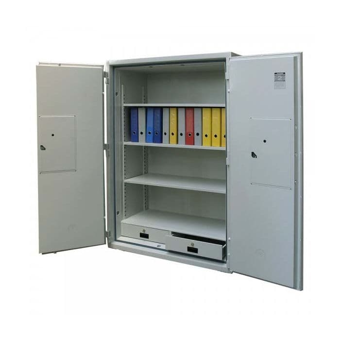 Eagle Safe ES-700 Fire Resistant Safe with Digital and Key Lock – Secure Grey Security Box for Home and Office 3