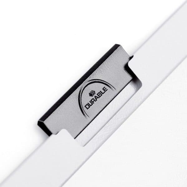 Durable Duraclip 30 A4 PVC Folder – Clear Front, 3mm Spine, Pack of 25 for Office & School 2