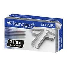 Staple Pin 23/8 HD Box – Pack of 5, Heavy Duty Staples for Office, School, and Commercial Use