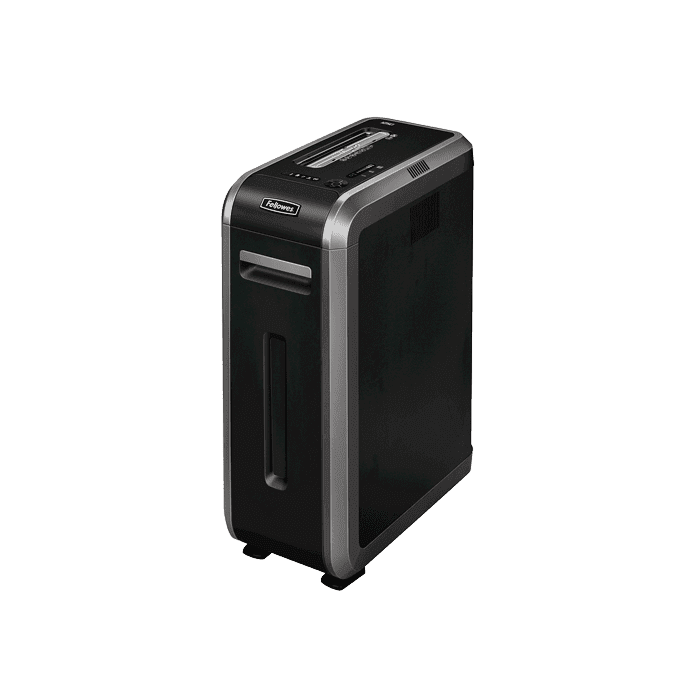 Fellowes Powershred 125Ci Commercial Cross-Cut Shredder – 18 Sheets, P-4 Security, Silent & Safe