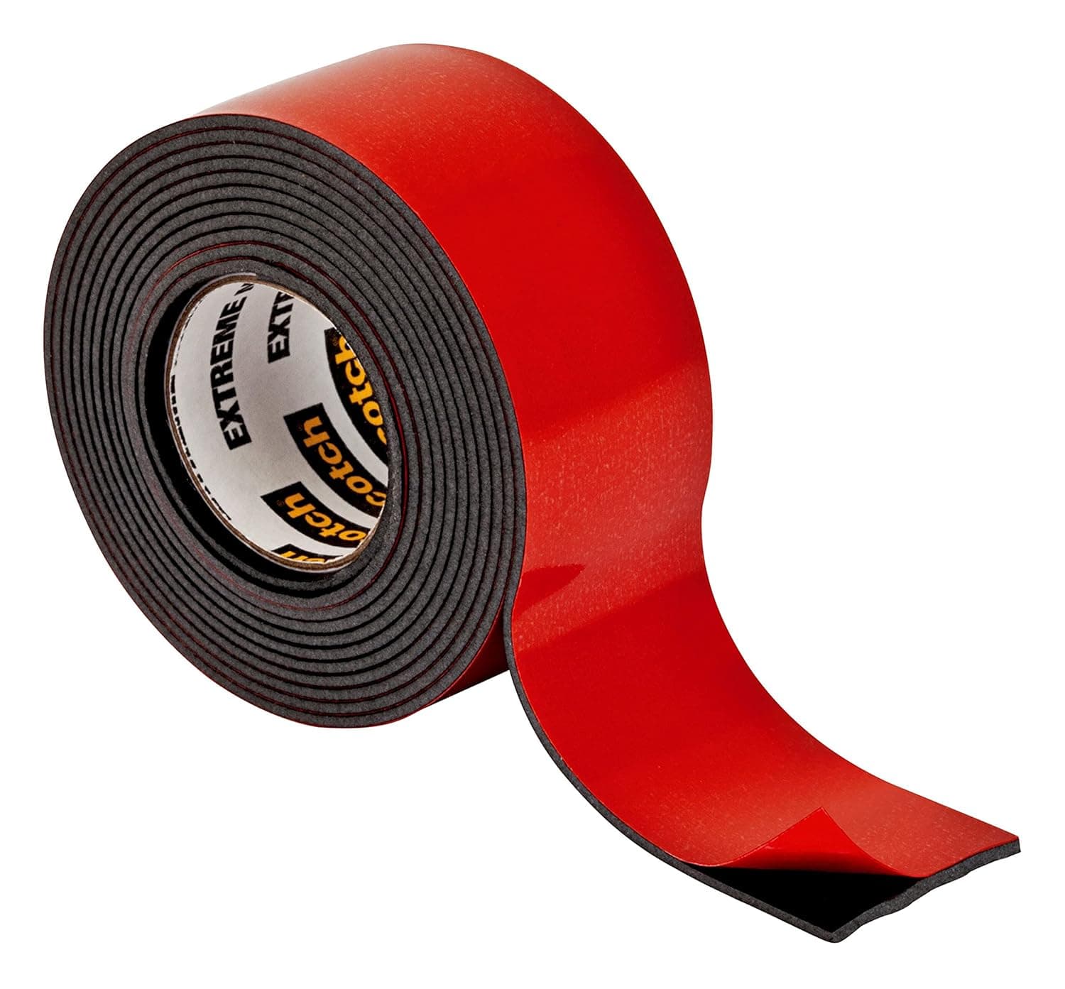 Scotch Mount Extreme Double-Sided Tape 3M 414H – 1″ x 60″ (25.4 mm x 1.52 m), Black 3