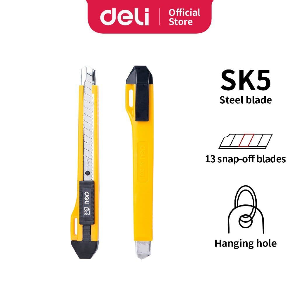 Deli E2031 Small Cutter – Compact Utility Knife for Paper & Crafts 2