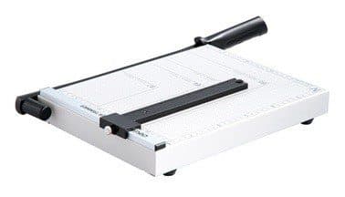 Deli 8014 A4 Paper Cutter with Steel Base – 300mm x 250mm – 12 Sheet Capacity