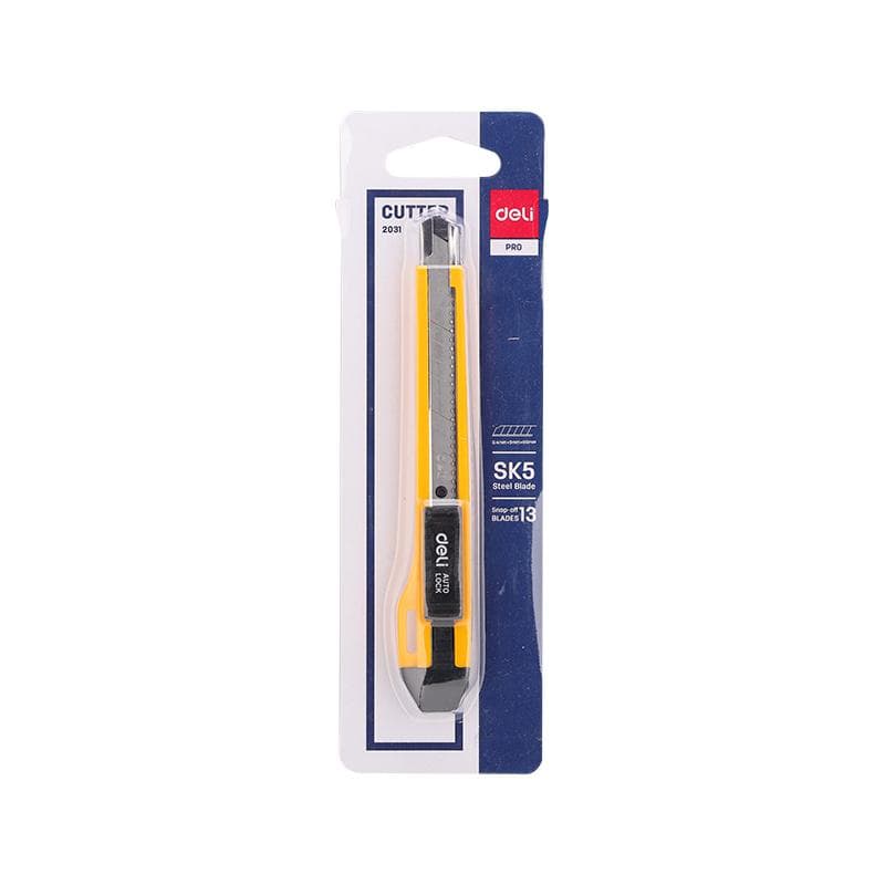 Deli E2031 Small Cutter – Compact Utility Knife for Paper & Crafts
