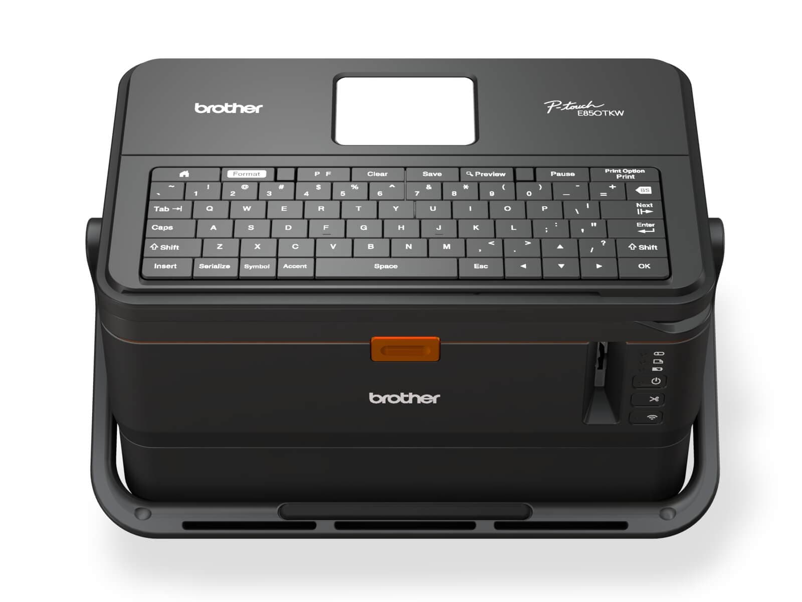 Brother PT-E850TKW Ferrule Printing Machine – Industrial Tube & Label Printer – Dual Engine Design, 360dpi Resolution, Up to 36mm Labels