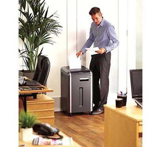 Fellowes 225Ci Commercial Cross-Cut Shredder – Heavy Duty Office Shredder, 22 Sheets, Jam Proof 2