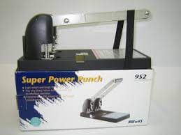 KW Trio 952 Power Punch – 2-Hole | Heavy Duty Office & School Paper Punch 2