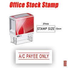 Colop Printer 20 Stamp – A/C PAYEES, Adjustable Office Printer Stamp