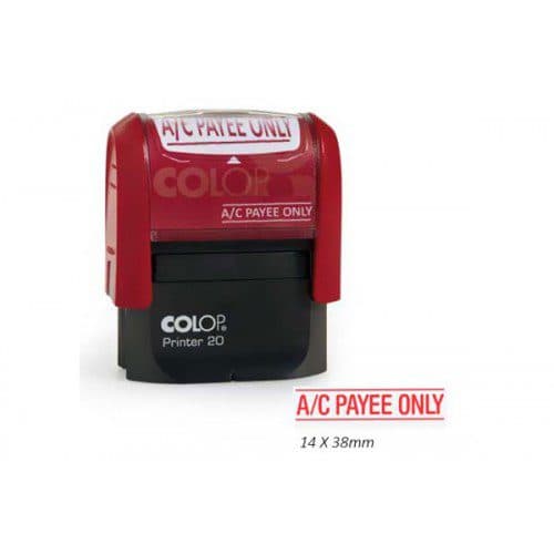 Colop Printer 20 Stamp – A/C PAYEES, Adjustable Office Printer Stamp 2