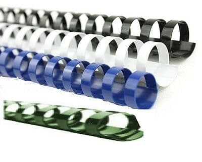 PVC Plastic Binding Combs – 21-Ring, 6mm, 20-Sheet Capacity, A4 Size – Pack of 100 – Professional Document Binding 3