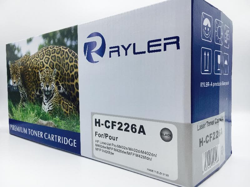 HP CF226A (26A) Compatible Toner Cartridge – Black | LaserJet Pro M402, M426 Series Printer Toner