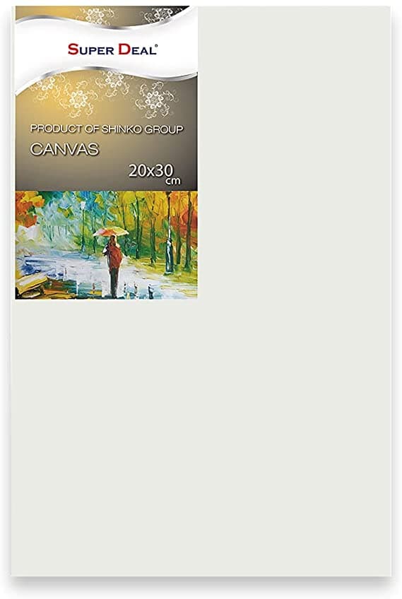 Canvas Board 20x30cm – Pre-Primed Painting Surface for Acrylic & Oil