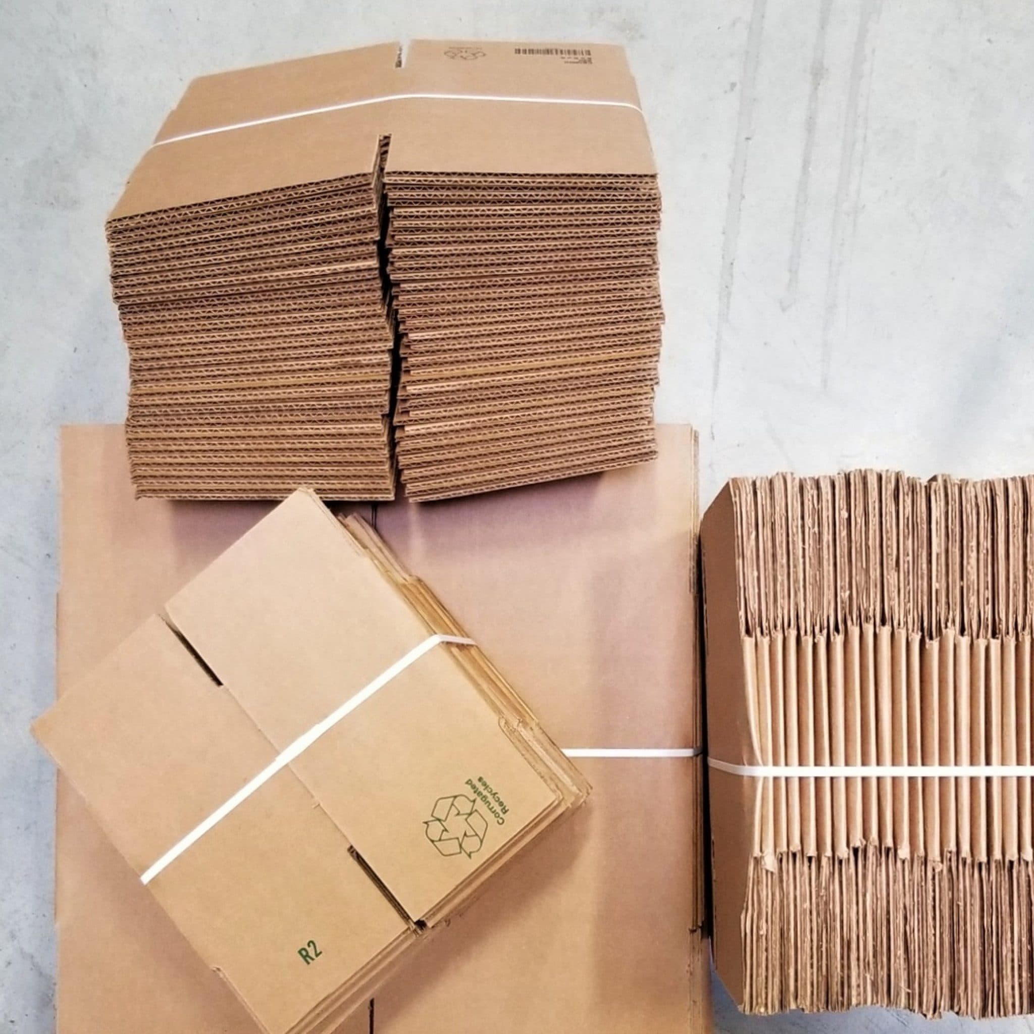 Corrugated Cardboard Box 100x75x75 cm – Strong 5-Ply Durable Packaging, Brown 3