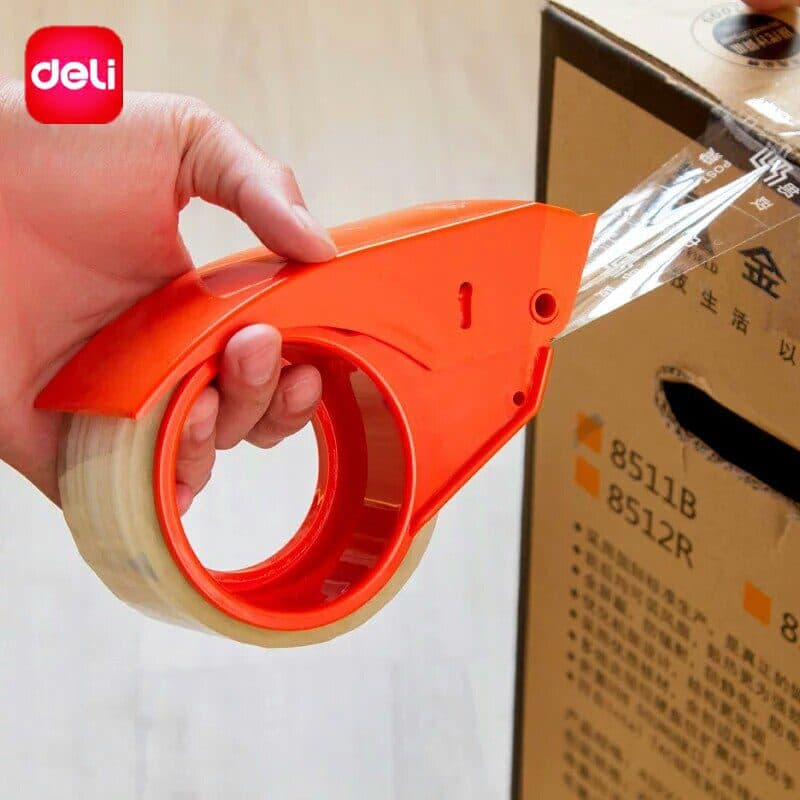 Deli E801 Metal Packing Tape Dispenser – Heavy Duty Carton Sealer 2