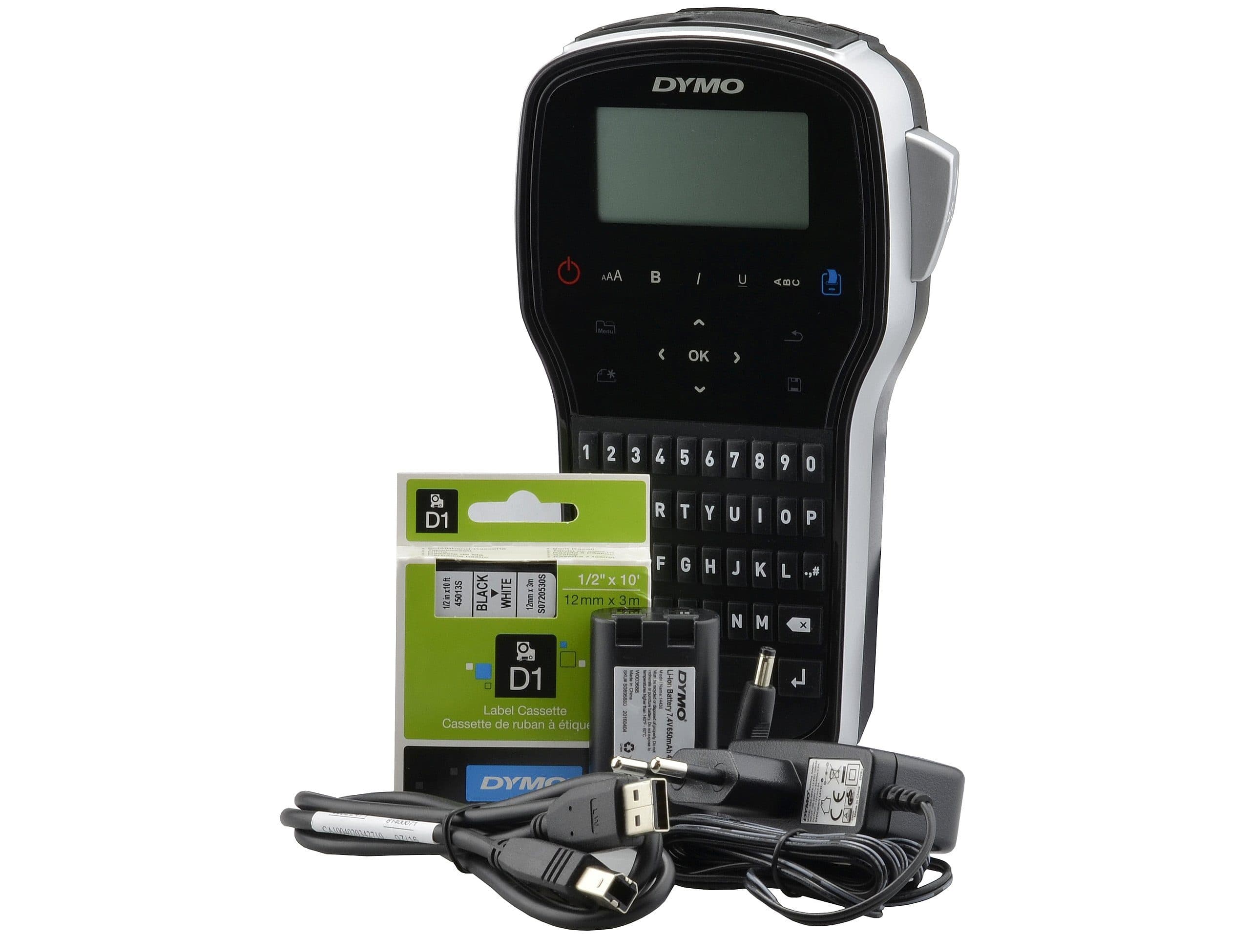 Dymo Label Manager 280P – Handheld Rechargeable Label Maker with QWERTY Keyboard & PC Connectivity 3