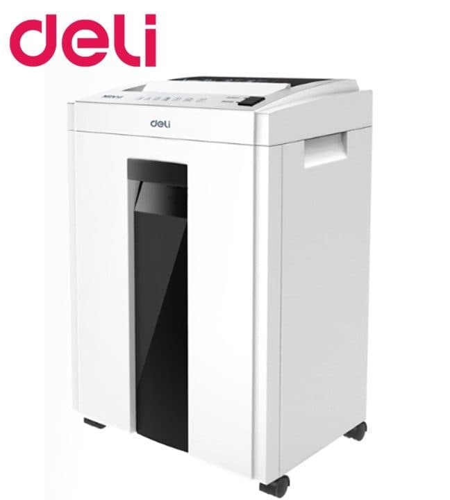 Deli ET053 Cross-Cut Paper Shredder – 16 Sheet Capacity, 23 L Bin, 10-Min Run Time, P-4 Security