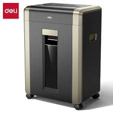 Deli ET099 Cross-Cut Paper Shredder – 25-Sheet Capacity | 31 L Large Bin | Level P-4 Security | CDs, Credit Cards, Staples 2