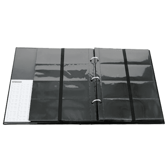 Deli Business Card Holder – 480 Card Capacity – Portable Business Card Album with A–Z Index 2