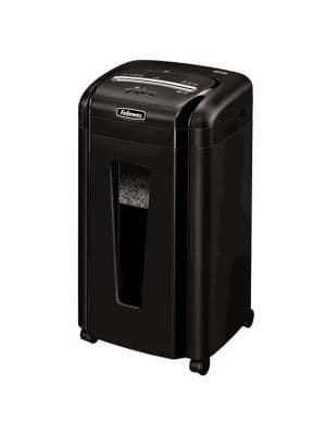 Fellowes 46MS Micro-Cut Shredder – 12 Sheets, High-Security Office Shredder, Jam Proof
