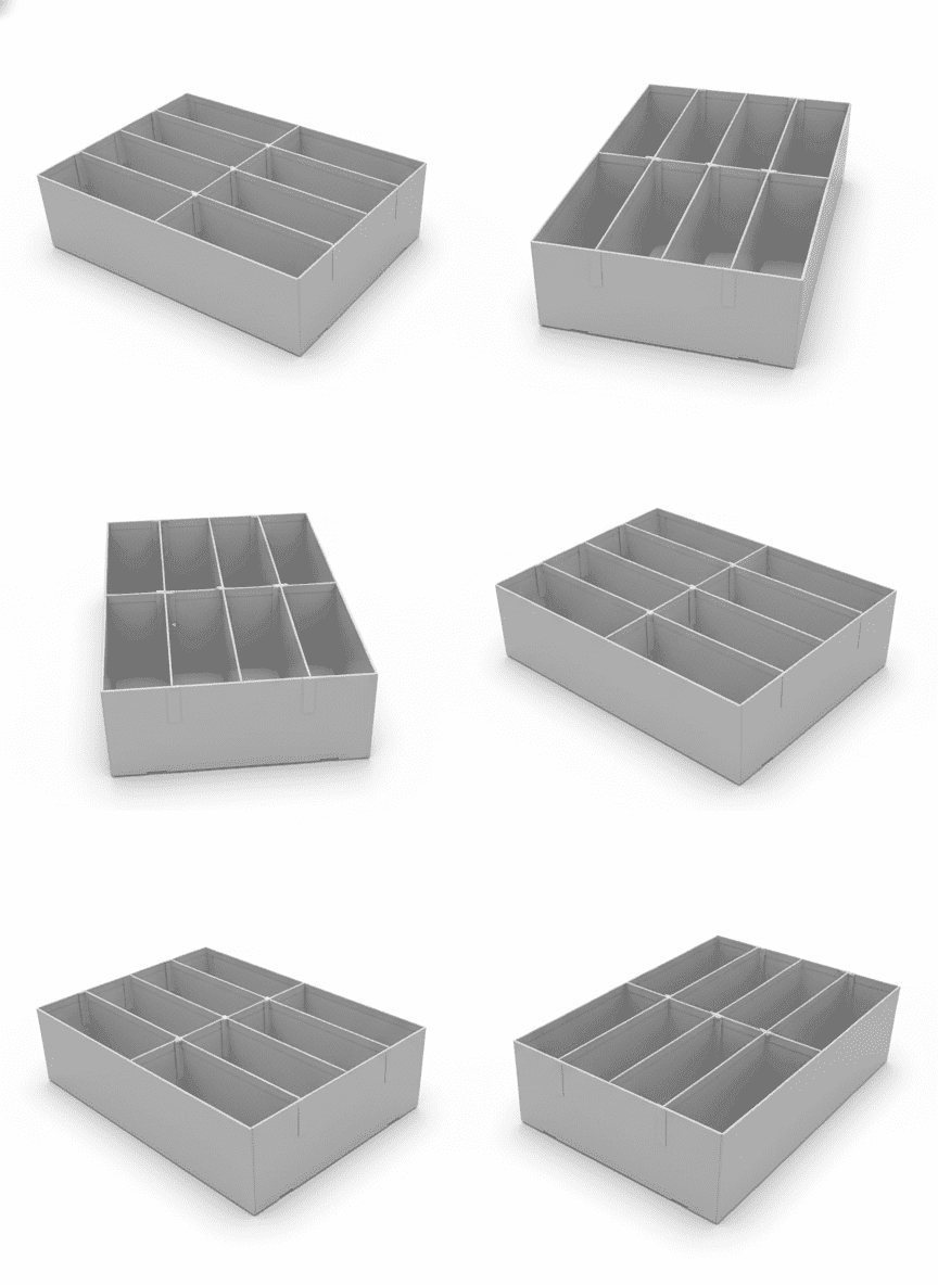 Passport Tray Holder for Filing Cabinets – Durable Organizer Tray for Documents, Passports & ID Storage 2