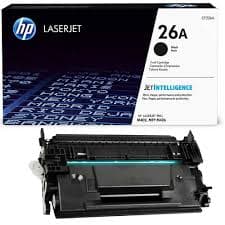 HP 26A Black Toner Cartridge – Original Replacement for HP LaserJet Pro M402 M426 Printers, High Yield Reliable Printing