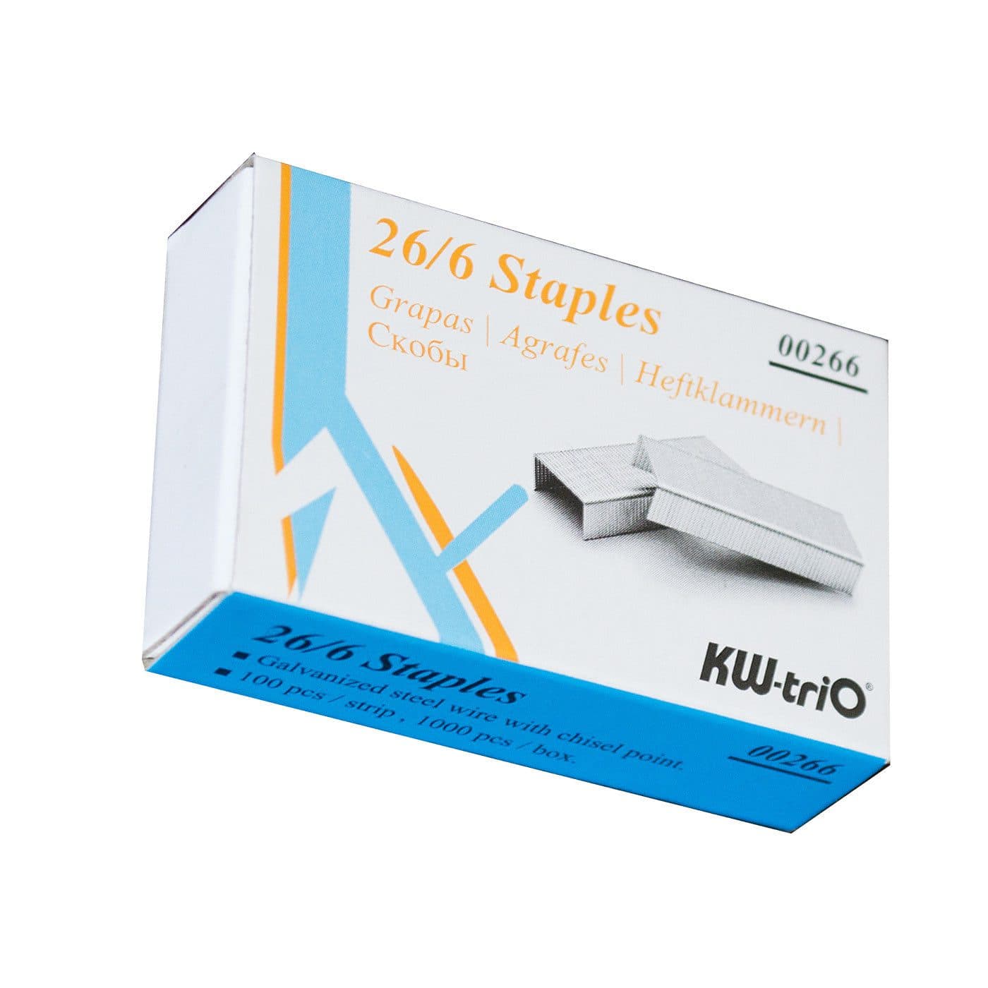 KW Trio 0026 Staples 26/6 – Pack of 20, Heavy Duty Staples for Office, School, and Home Use 2