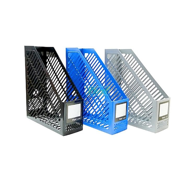 Plastic Magazine File Holder – Desktop Document & Folder Organizer 2