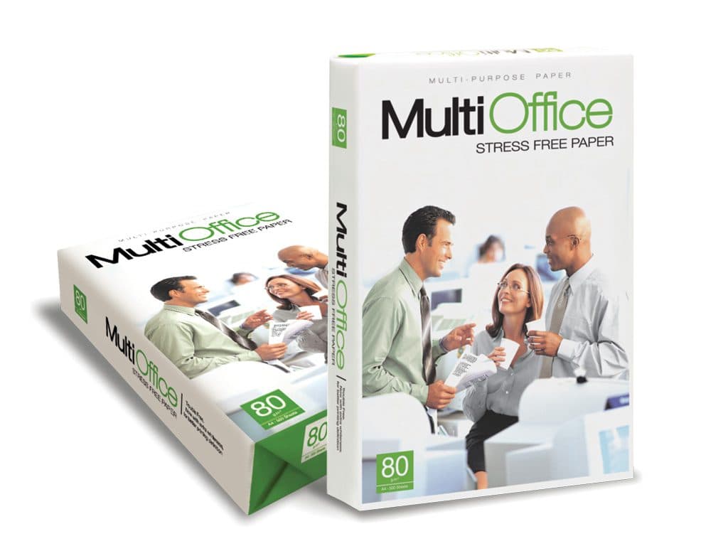 MultiOffice A4 Photocopy Paper, 80 GSM, Box of 5 Reams – Premium Quality Printing Paper for Office and Home 2