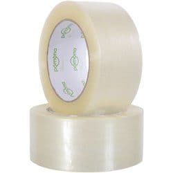 Clear BOPP Packing Tape 48mm x 100 Yards – Heavy Duty Adhesive, Pack of 6 Rolls 2
