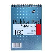 Pukka Pad NM001 Wirebound Shorthand Notebook – 205x140mm, 160 Ruled Pages, Card Cover 2
