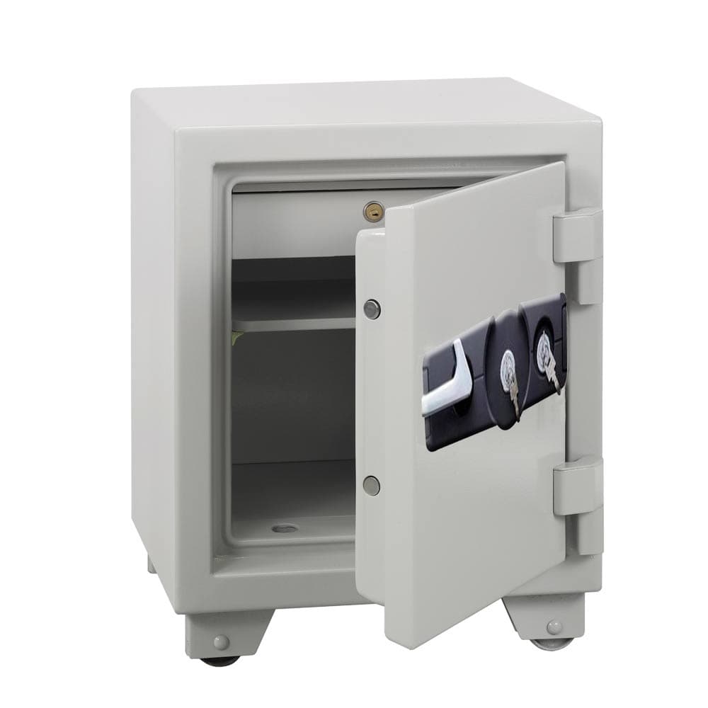 Eagle SS-035 Fire Resistant Safe – 2 Key Lock, 1-Hour UL Certified Fireproof Safe for Documents & Valuables, Grey 2