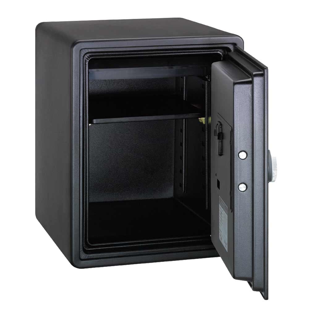 Eagle YES-M031D Fire Resistant Safe – Digital Lock, 1-Hour UL Certified Fireproof Safe for Documents & Valuables, Black & White 2