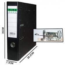 Alba Rado Box File – Full Spine (F/S), Broad 3″ Spine A4 Document Folder for Office & Home 2