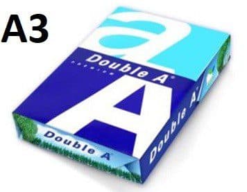 Double A A3 Photo Copy Paper – 80 GSM, 500 Sheets per Box (5 Reams), High-Quality Multipurpose Paper 2