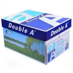 Double A A3 Photo Copy Paper – 80 GSM, 500 Sheets per Box (5 Reams), High-Quality Multipurpose Paper