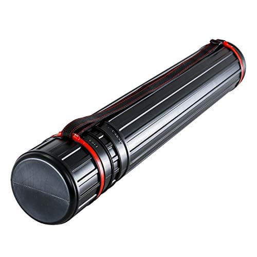 Black Plastic Drafting Tube – Durable Plan Storage & Transport Tube 2