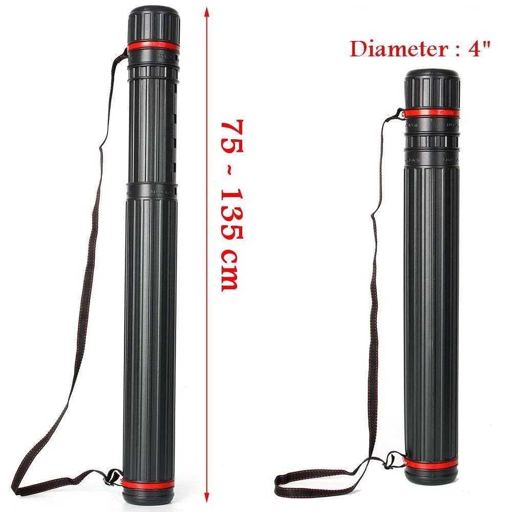 Black Plastic Drafting Tube – Durable Plan Storage & Transport Tube 3