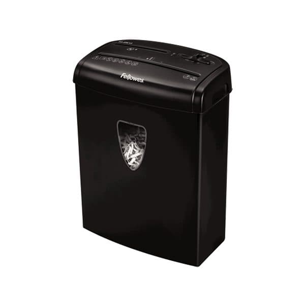 Fellowes 8CD Powershred Cross-Cut Shredder – 8 Sheets, P-4 Security, Jam Proof