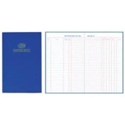 Muster Roll 216 x 335mm – 2QR, 96 Sheets, Attendance and Record Book