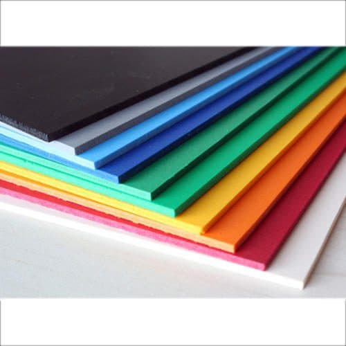 Foam Board 70×100 cm, 5 mm – Assorted Colors, Pack of 25 – Craft & Presentation Board