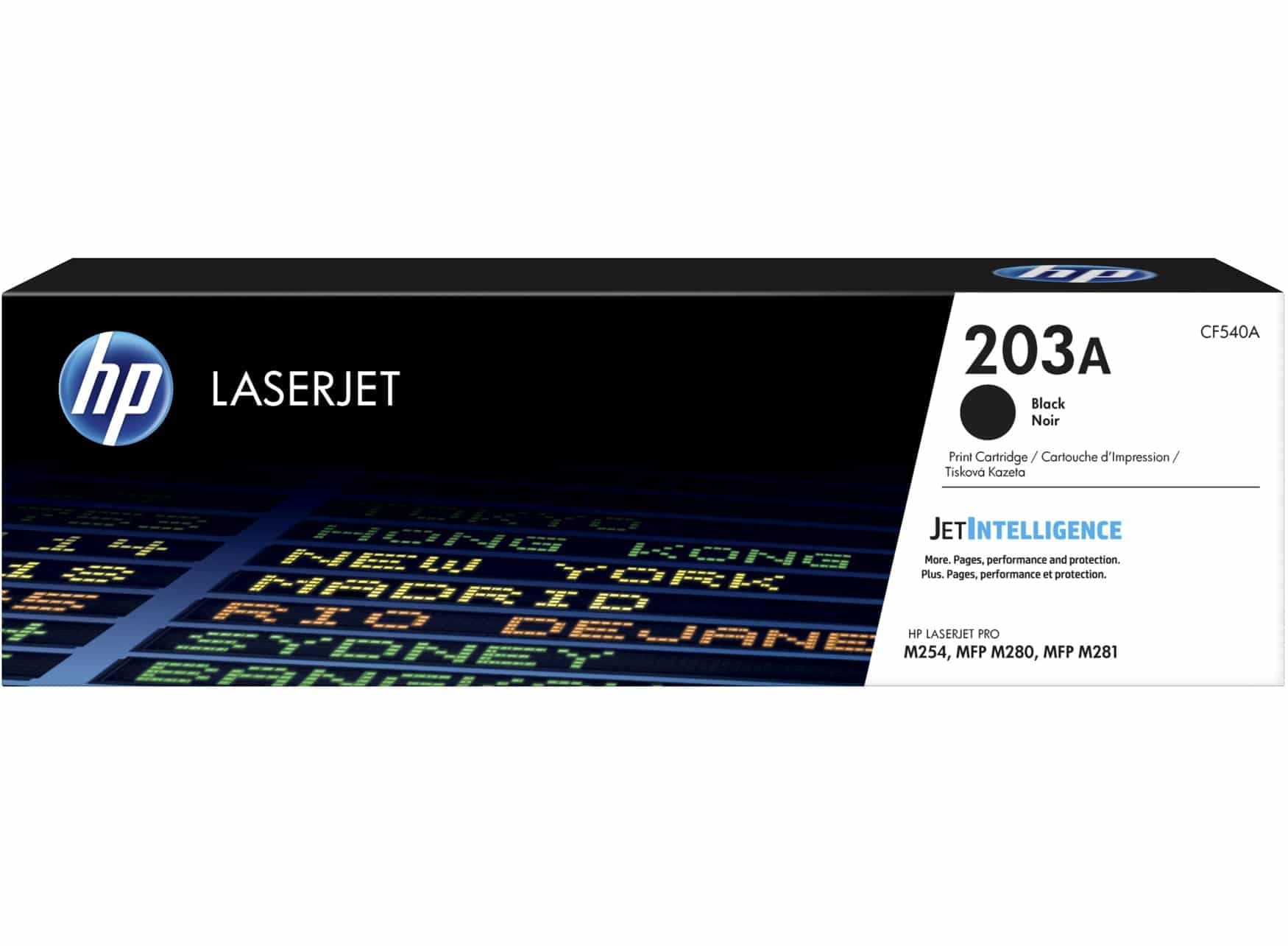 HP 203A Black Toner Cartridge – Original LaserJet CF540A | Genuine HP Cartridge for Crisp, Professional Printing 2