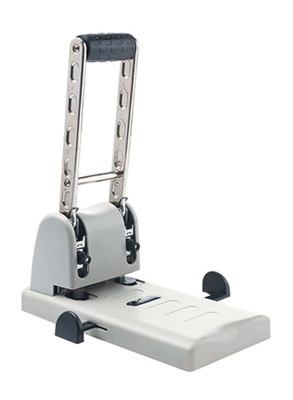 Deli E0130 Heavy Duty Punch – 100 Sheet Capacity | Office & School 2-Hole Paper Punch