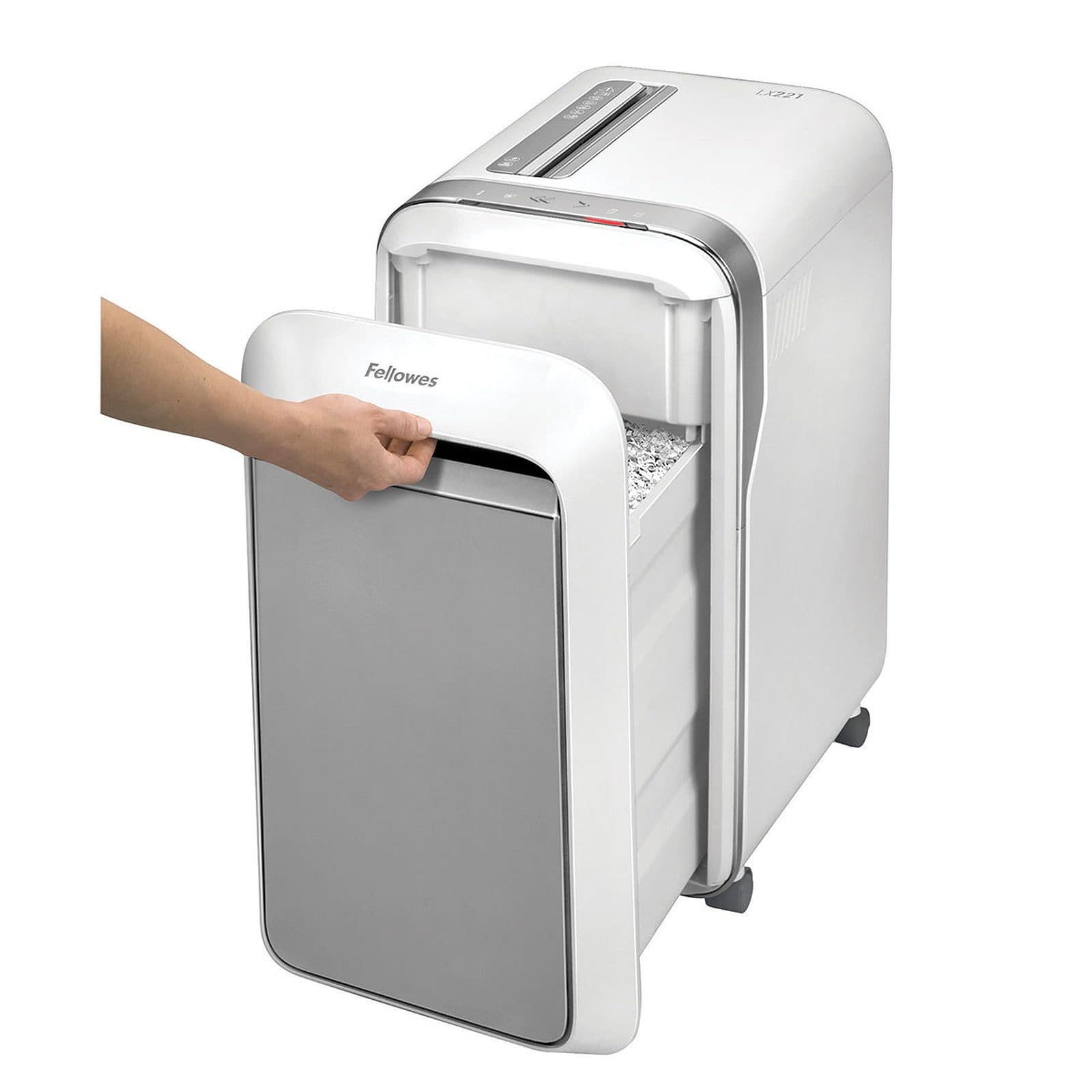 Fellowes LX221 Heavy Duty Cross-Cut Shredder – 20 Sheets, Continuous Use, Jam Proof Office Shredder 5