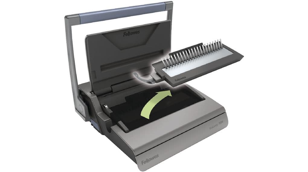 Fellowes Galaxy 500 Manual Comb Binding Machine – Durable Manual Punch and Bind System for Professional Document Finishing 3